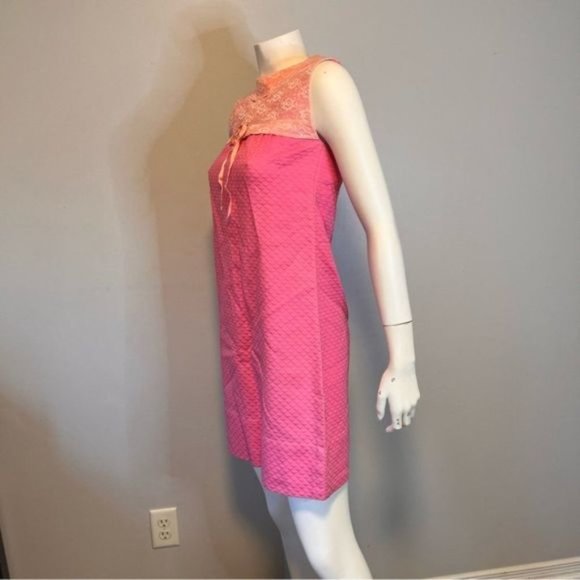Vintage Hand-Stitched Barbie Pink Dress Size XS-S - Picture 6 of 7